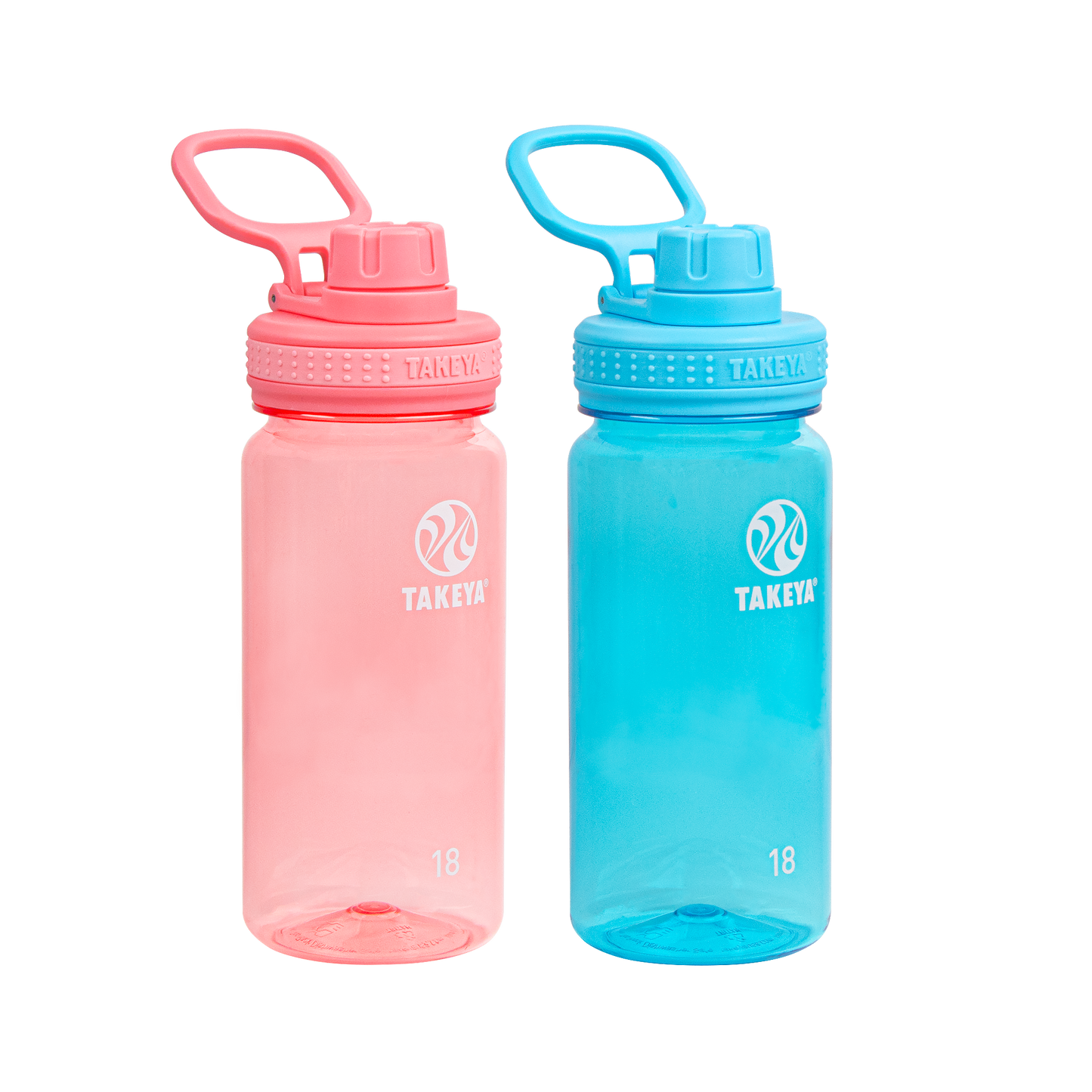 tritan-water-bottle-bundle-with-spout-lid-2-pack-g7 51475-Tritan-Spout-18-2pk-FlutterPink-BreezyBlue-Front_1.png