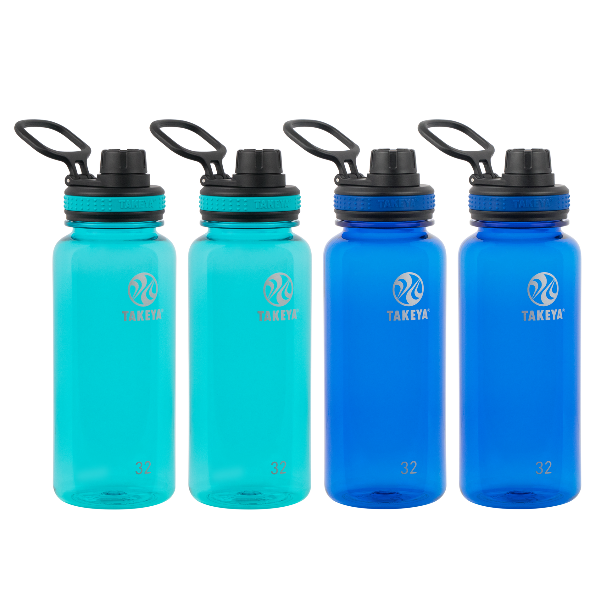 tritan-water-bottle-with-spout-lid-4-pack-g9 50276-Tritan-Spout-32-4pk-Ocean-Royal-angle.png