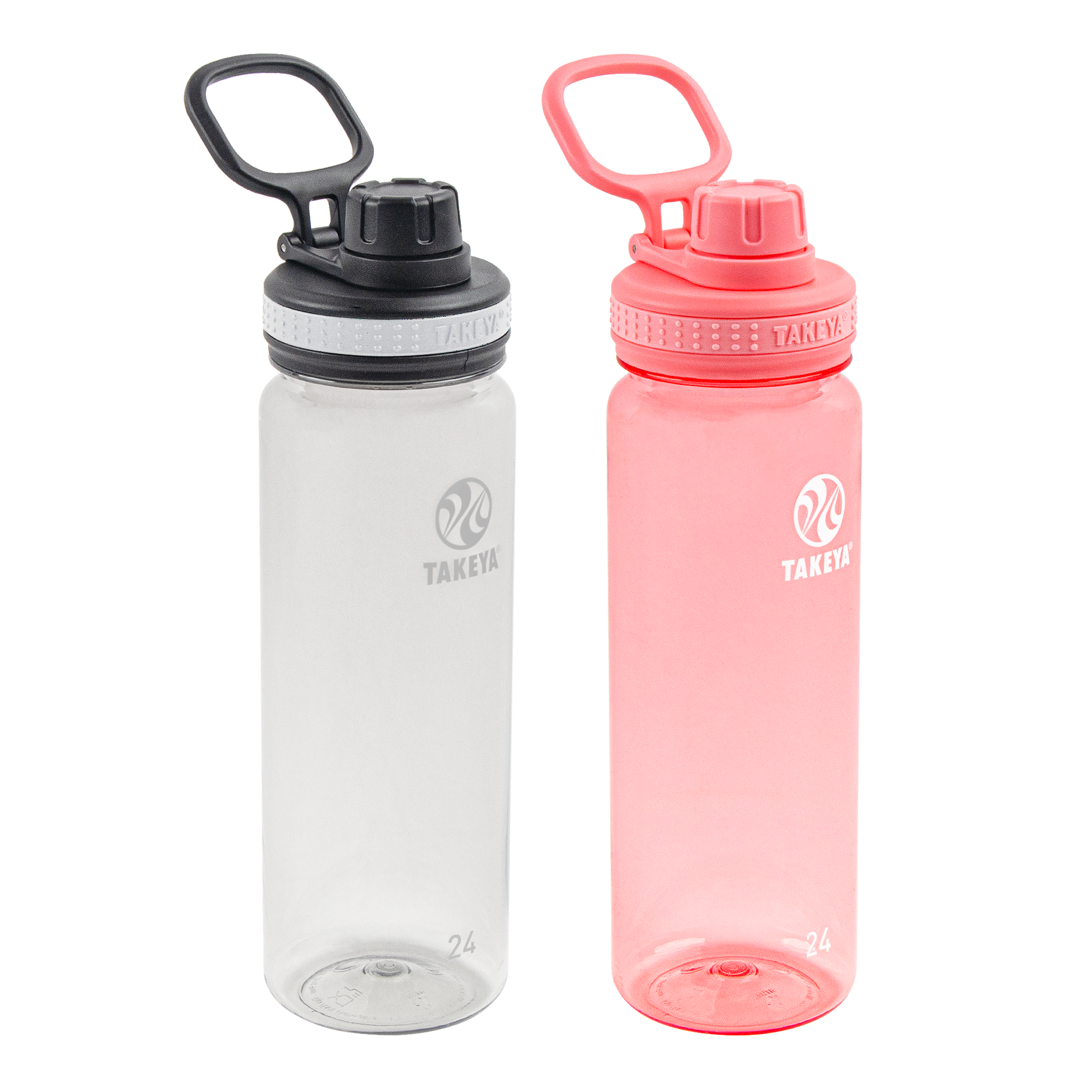 tritan-water-bottle-bundle-with-spout-lid-2-pack-k7 51689-Tritan-Spout-24-2pk-Clear-FlutterPink-angle_2e2a67e8-7240-4517-90e1-85605eacf4b2.png