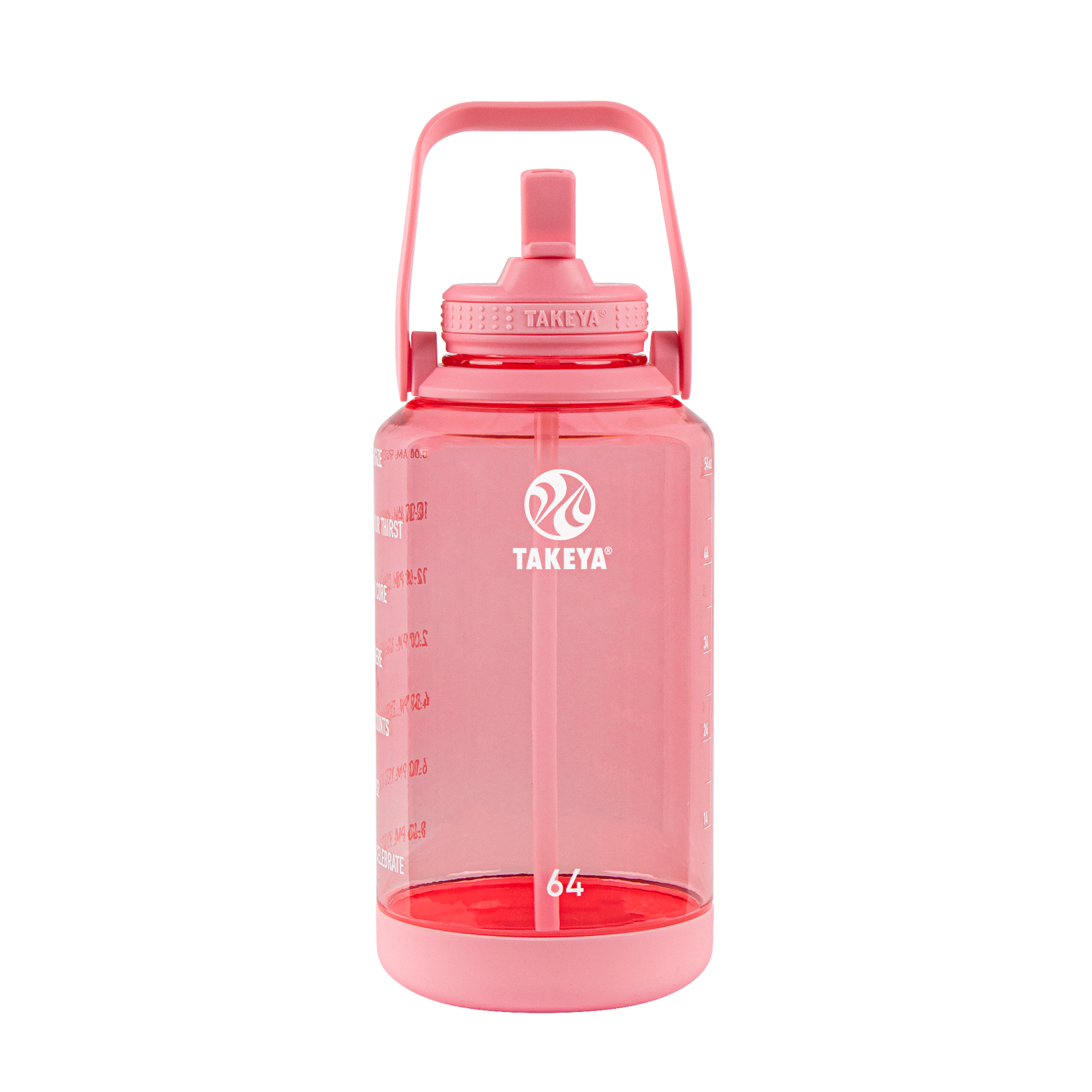 tritan-motivational-water-bottle-with-straw-lid-s0 54143-Tritan-Straw-Motivational-64-FlutterPink-front.png