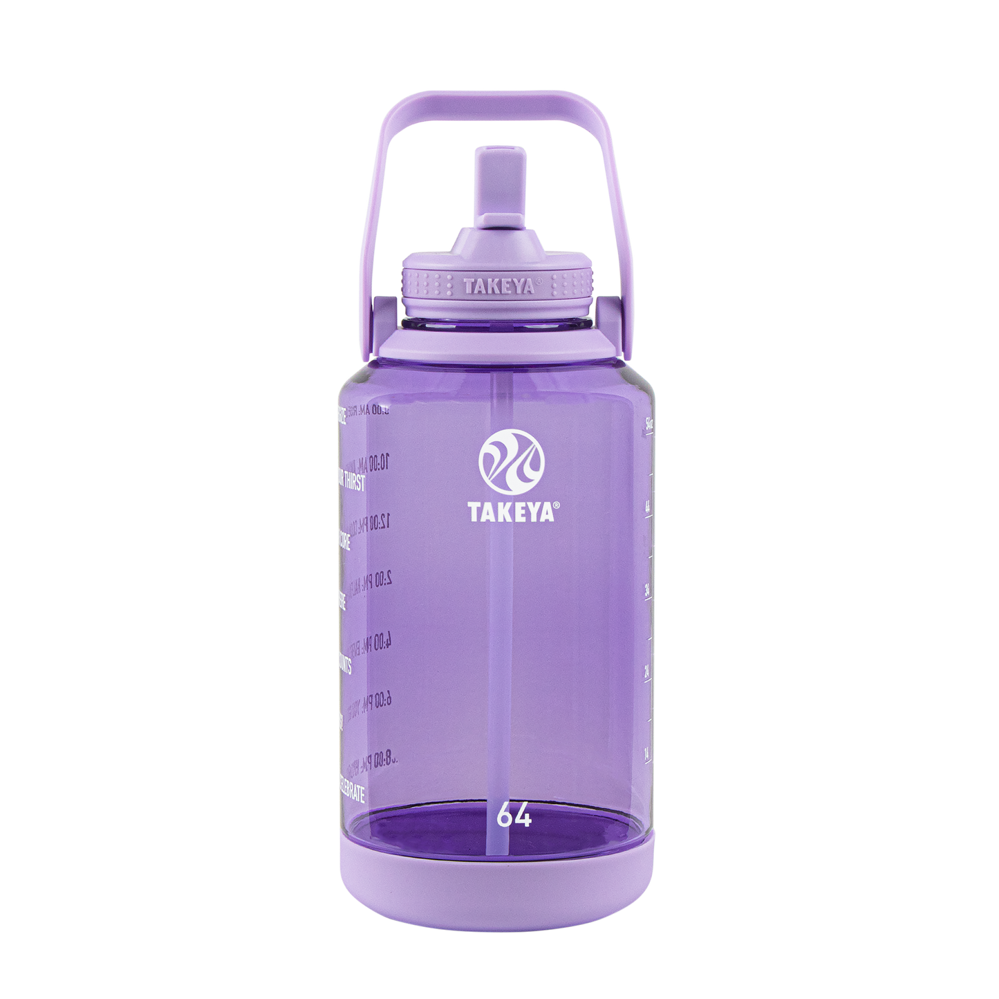 tritan-motivational-water-bottle-with-straw-lid-s0 54144-Tritan-Straw-Motivational-64-VivacityPurple-front.png