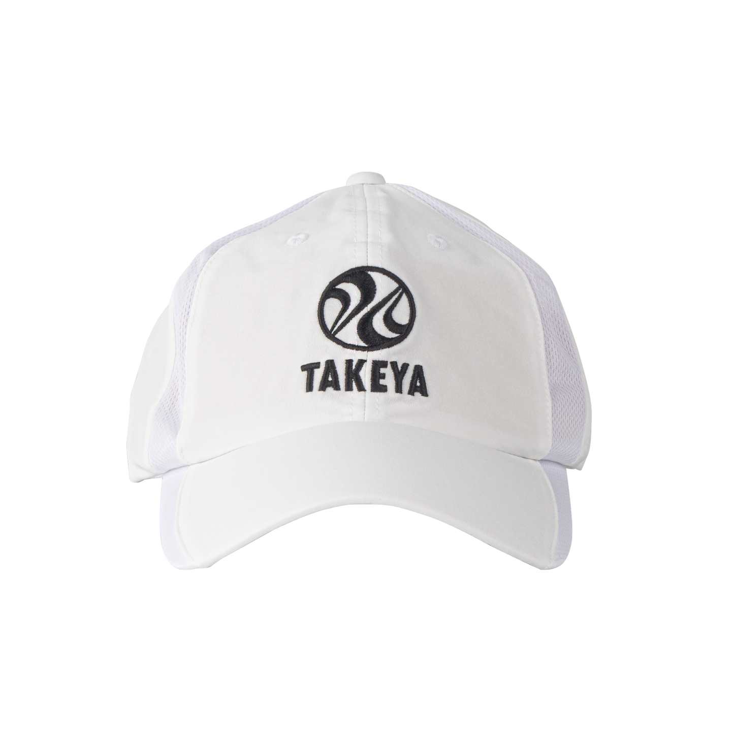 takeya-sport-vented-adjustable-hat-n0 97285-TK-PB-Hat-White-Front.png