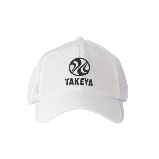 takeya-sport-vented-adjustable-hat-n0 97285-TK-PB-Hat-White-Front.png